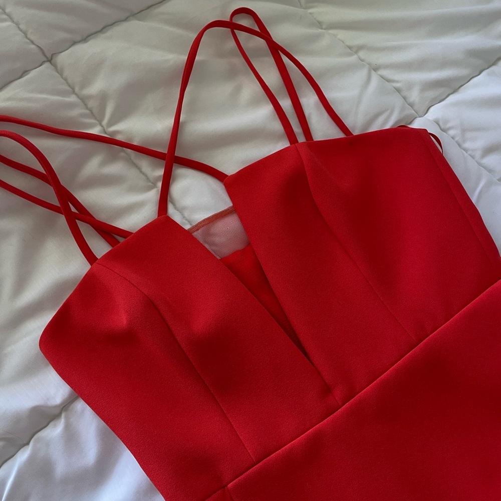 Orange BCBG Mini Dress